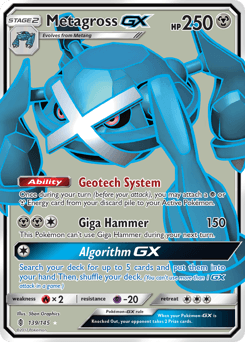2017 Guardians Rising Metagross-GX #139