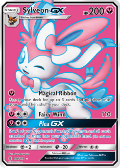 Sylveon-GX Guardians Rising card