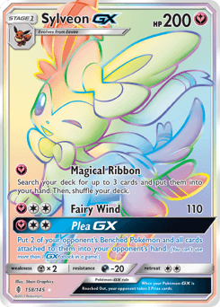 Sylveon-GX Guardians Rising card