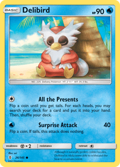 2017 Guardians Rising Delibird #26