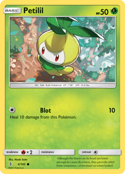 Petilil Guardians Rising card