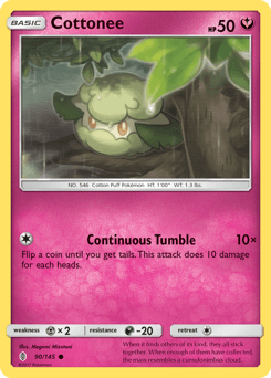 Cottonee Guardians Rising card