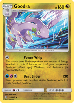 Goodra Guardians Rising card