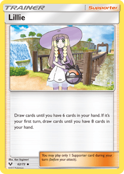 Lillie Shining Legends card