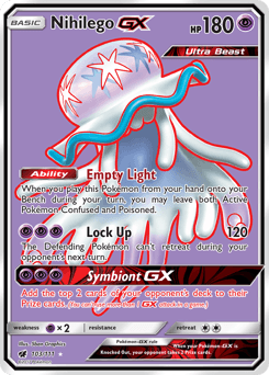 Nihilego-GX Crimson Invasion card