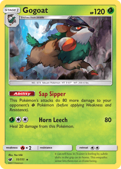 Gogoat Crimson Invasion card