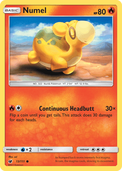 2017 Crimson Invasion Numel #13