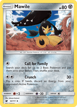 2017 Crimson Invasion Mawile #64