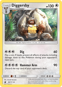 Diggersby Crimson Invasion card