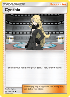 Cynthia Ultra Prism card