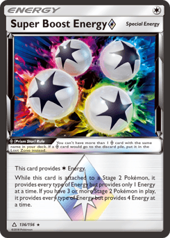 2018 Ultra Prism Super Boost Energy ◇ #136