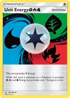 2018 Ultra Prism Unit Energy GrassFireWater #137