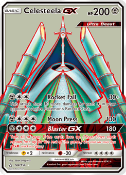 Celesteela-GX Ultra Prism card