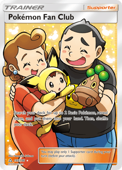 Pokémon Fan Club Ultra Prism card