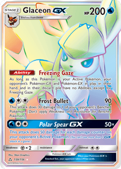 Glaceon-GX Ultra Prism card