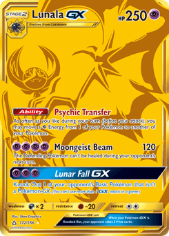 Lunala-GX Ultra Prism card