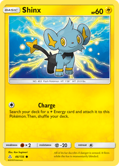 2018 Ultra Prism Shinx #46