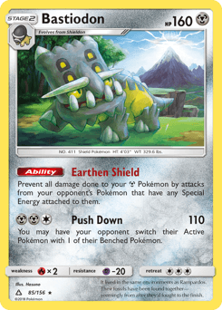 Bastiodon Ultra Prism card