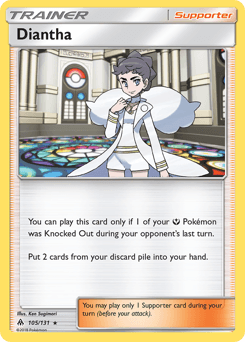2018 Forbidden Light Diantha #105