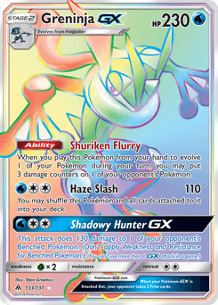 Greninja-GX Forbidden Light card