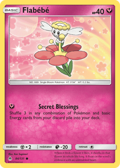 Flabébé Forbidden Light card