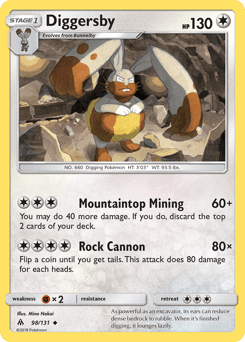 Diggersby Forbidden Light card