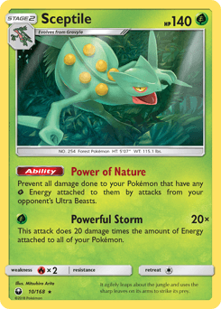 2018 Celestial Storm Sceptile #10
