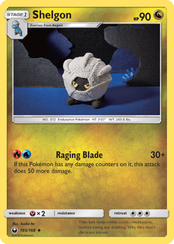Shelgon Celestial Storm card