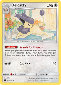 2018 Celestial Storm Delcatty #121