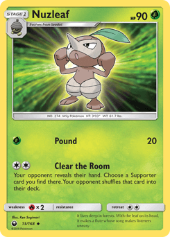 2018 Celestial Storm Nuzleaf #13