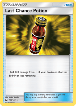 2018 Celestial Storm Last Chance Potion #135