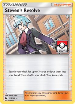 2018 Celestial Storm Steven's Resolve #145
