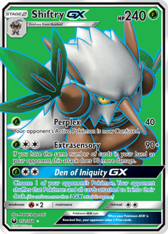 Shiftry-GX Celestial Storm card