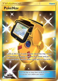 PokéNav Celestial Storm card