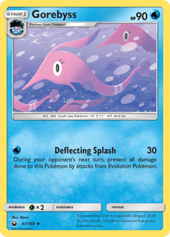 Gorebyss Celestial Storm card