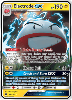 Electrode-GX Celestial Storm card