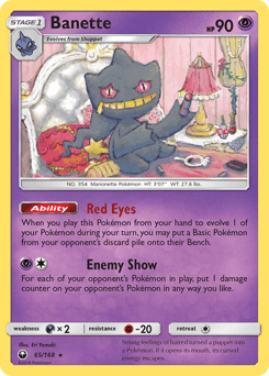 2018 Celestial Storm Banette #65