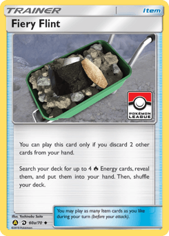 Fiery Flint Dragon Majesty card
