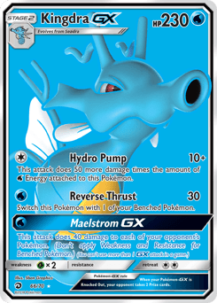 Kingdra-GX Dragon Majesty card