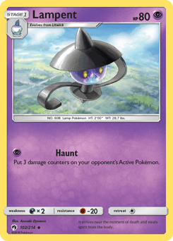 Lampent Lost Thunder card