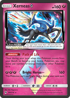 2018 Lost Thunder Xerneas ◇ #144