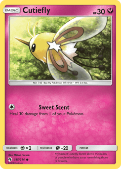 Cutiefly Lost Thunder card