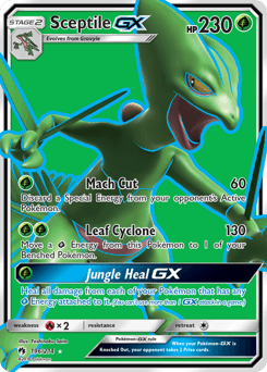 Sceptile-GX Lost Thunder card
