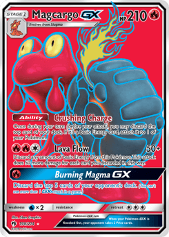 Magcargo-GX Lost Thunder card
