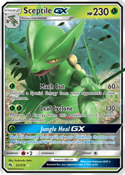 Sceptile-GX Lost Thunder card