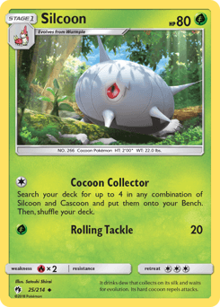 Silcoon Lost Thunder card