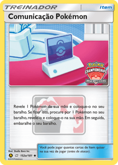 Pokémon Communication Team Up card