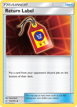 2019 Team Up Return Label #153