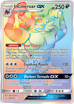 Incineroar-GX Team Up card