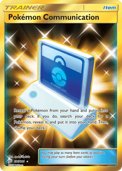Pokémon Communication Team Up card
